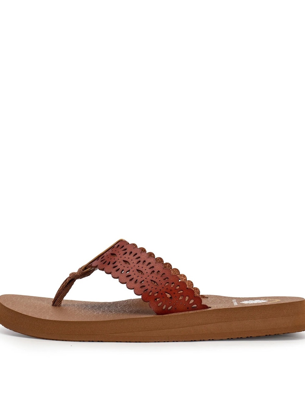 YELLOW BOX NAVARD TAN SANDAL MEDIUM WIDTH NEW IN BOX